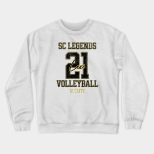 Lexi #21 SC Legends (12 Elite) - White Crewneck Sweatshirt